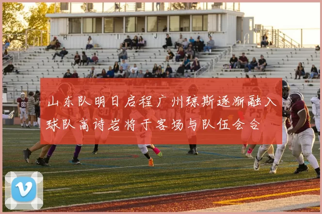 山东队明日启程广州琼斯逐渐融入球队高诗岩将于客场与队伍会合