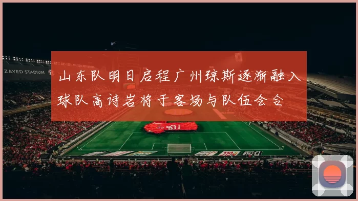 山东队明日启程广州琼斯逐渐融入球队高诗岩将于客场与队伍会合