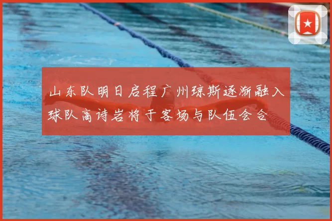 山东队明日启程广州琼斯逐渐融入球队高诗岩将于客场与队伍会合